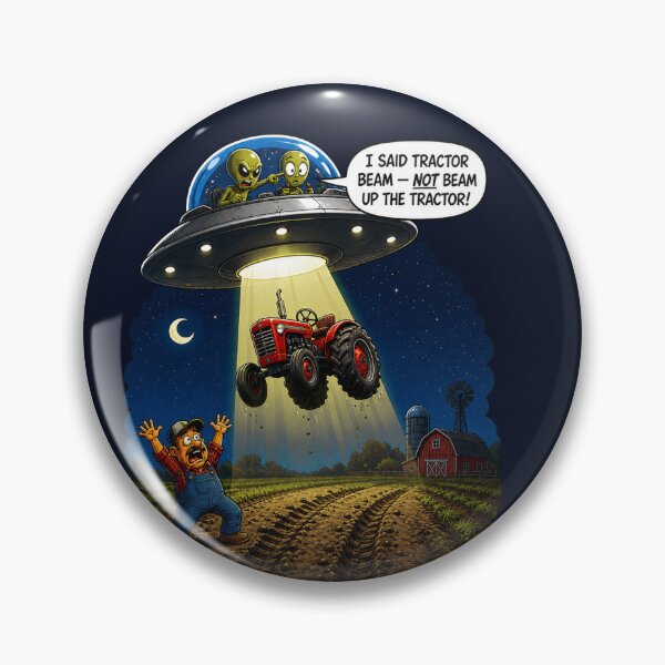 Item preview, Funny UFO Tractor Beam Abduction Alien Humor designed and sold by SVox.
