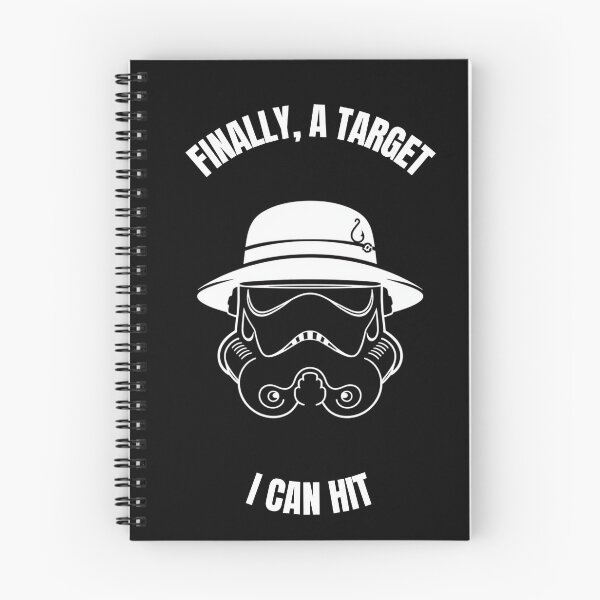Item preview, Finally A Target I Can Hit - Funny Space Soldier Fishing designed and sold by GeekAnglerStore.