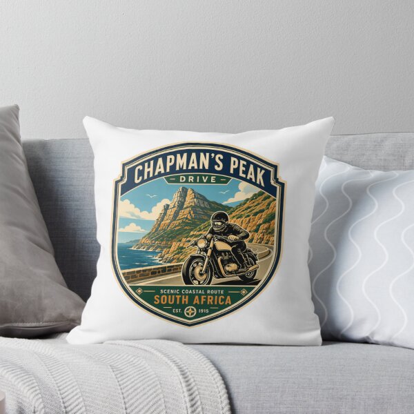 Item preview, Chapman's Peak Drive South Africa Scenic Coastal Route Motorcyclist Traveler designed and sold by Simsimah26Parks.