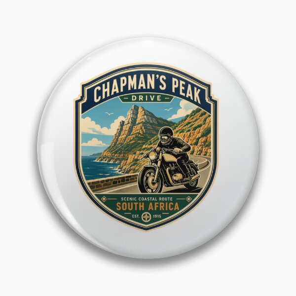 Item preview, Chapman's Peak Drive South Africa Scenic Coastal Route Motorcyclist Traveler designed and sold by Simsimah26Parks.
