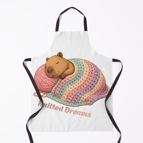 Item preview, Knitted Dreams – Cozy Capybara Wrapped in a Blanket designed and sold by Buli89.