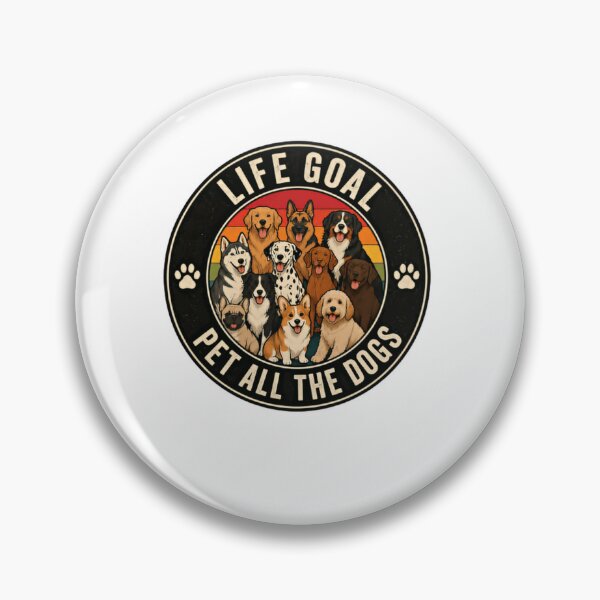 Item preview, Life Goal Pet All The Dogs Dog Lover Pet Owner designed and sold by JonesFlora2025.