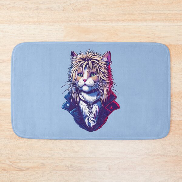 Item preview, Purrreth the Goblin King Labyrinth Cat Sticker designed and sold by NerdiPop.
