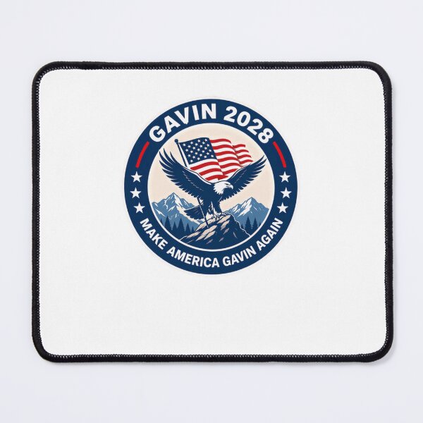 Item preview, Gavin 2028 Make America Gavin Again Presidential Election Campaign designed and sold by JonesFlora2025.