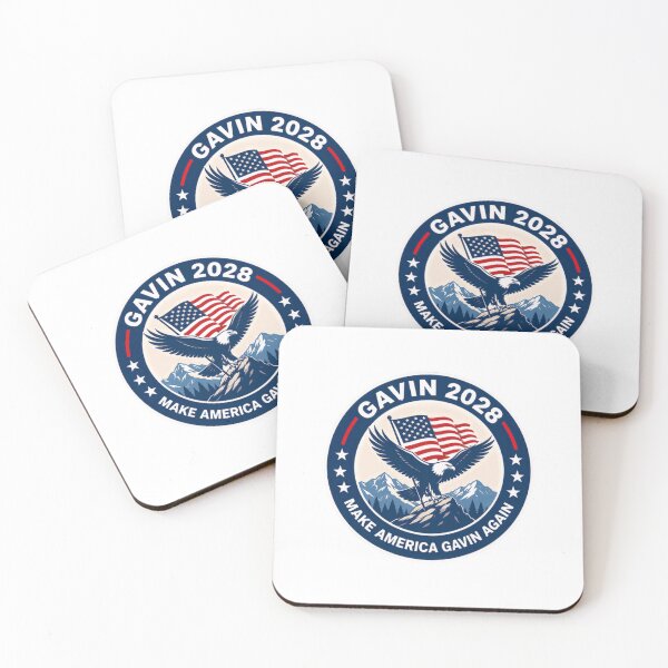 Item preview, Gavin 2028 Make America Gavin Again Presidential Election Campaign designed and sold by JonesFlora2025.