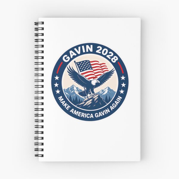 Item preview, Gavin 2028 Make America Gavin Again Presidential Election Campaign designed and sold by JonesFlora2025.