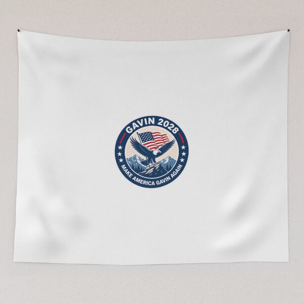 Item preview, Gavin 2028 Make America Gavin Again Presidential Election Campaign designed and sold by JonesFlora2025.
