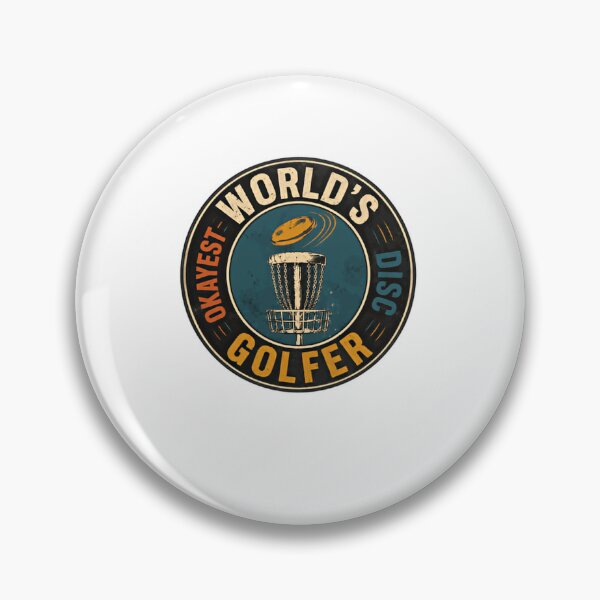 Item preview, Okayest World's Disc Golfer Disc Golf Player Fan Hobby designed and sold by JonesFlora2025.