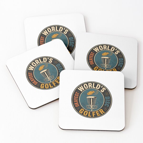 Item preview, Okayest World's Disc Golfer Disc Golf Player Fan Hobby designed and sold by JonesFlora2025.