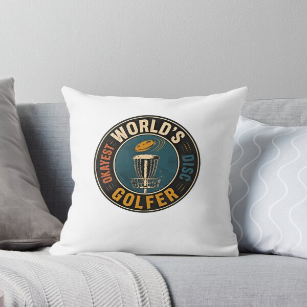 Item preview, Okayest World's Disc Golfer Disc Golf Player Fan Hobby designed and sold by JonesFlora2025.
