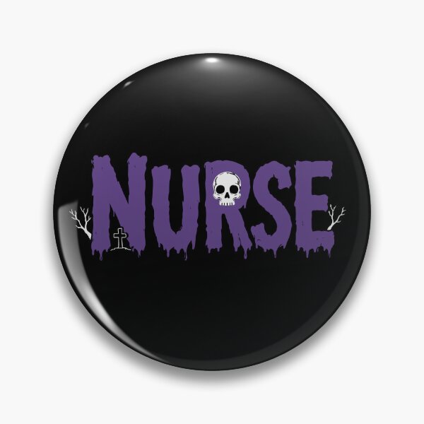 Item preview, NURSE HALLOWEEN purple dripping designed and sold by YNELENT.