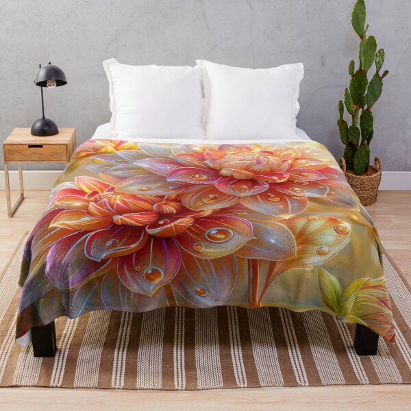 Item preview, Dahlia Flower – Vibrant Wildflower Botanical Nature Art designed and sold by MargaretWiktor.
