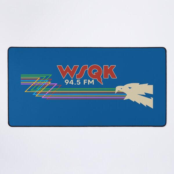 Item preview, WSQK 94.5 FM – The Squawk – Hawkins Radio designed and sold by Pop Pantheon & Trim Team.