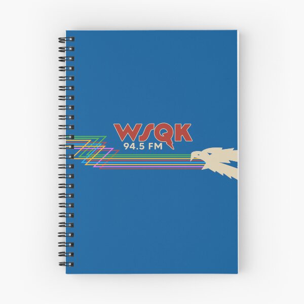 Item preview, WSQK 94.5 FM – The Squawk – Hawkins Radio designed and sold by Pop Pantheon & Trim Team.