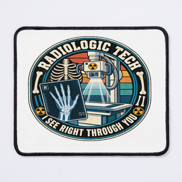 Item preview, Radiologic Tech Retro Silhouette Distressed Rad Tech designed and sold by Uniqueauraaprints.