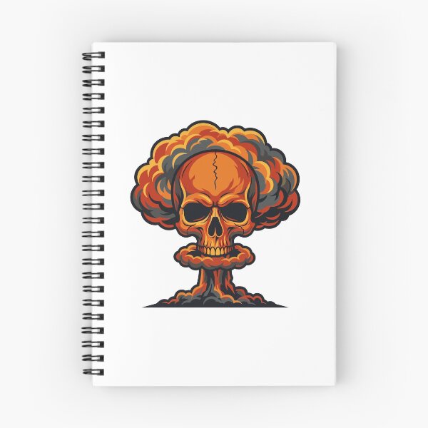 Item preview, Nuclear Skull Mushroom Cloud designed and sold by TontikDesign.