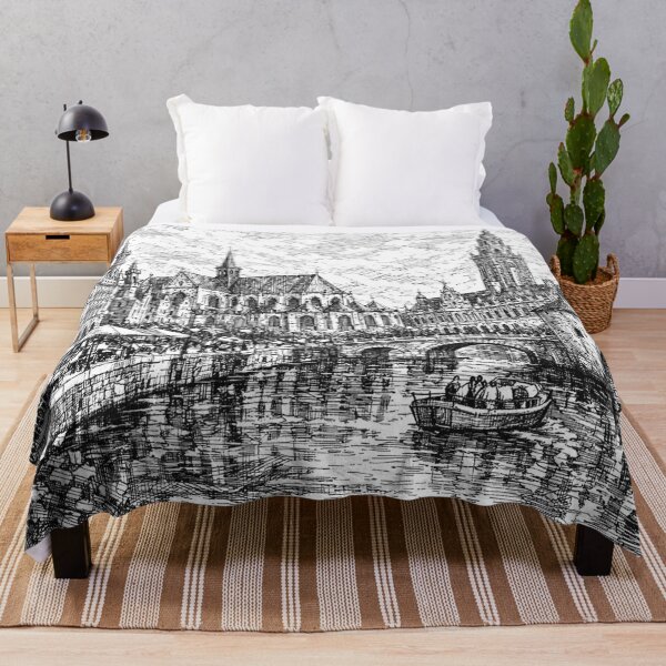 Item preview, A drawing of Leuven, Belgium – A Beautiful City in Europe. designed and sold by GalleryKauffeld.
