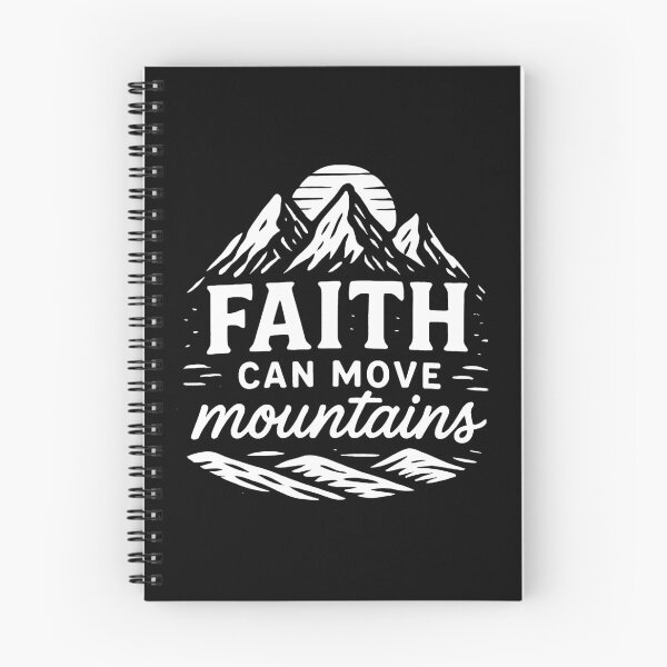 Item preview, Matthew 17:20 Faith Can Move Mountains designed and sold by plushism.