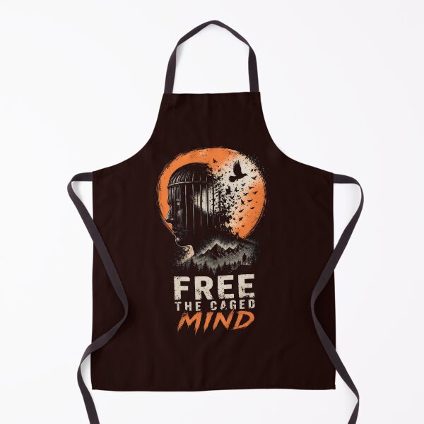 Item preview, Free The Caged Mind designed and sold by FunnyBums.