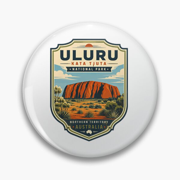 Item preview, Uluru Kata Tjuta National Park Northern Territory Australia Travel Souvenir Landmark designed and sold by Simsimah26Parks.
