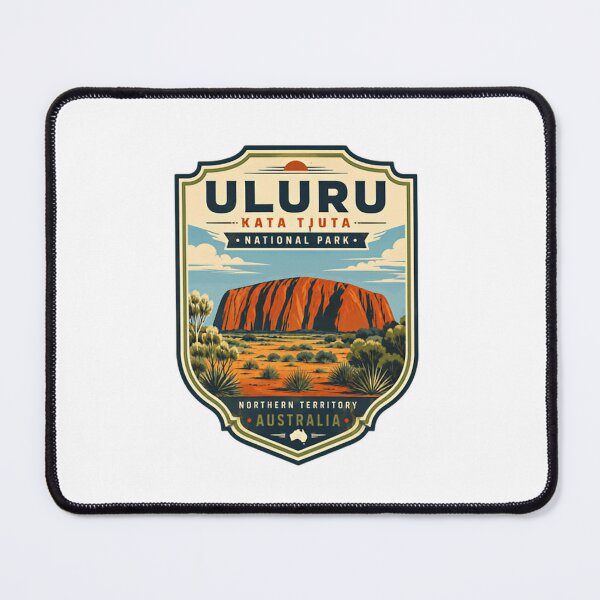 Item preview, Uluru Kata Tjuta National Park Northern Territory Australia Travel Souvenir Landmark designed and sold by Simsimah26Parks.