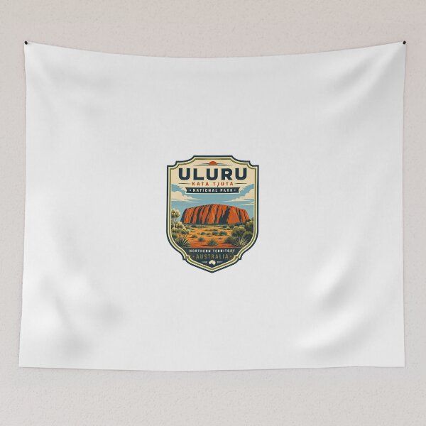 Item preview, Uluru Kata Tjuta National Park Northern Territory Australia Travel Souvenir Landmark designed and sold by Simsimah26Parks.