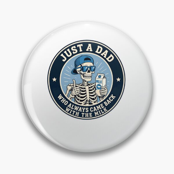 Item preview, Just A Dad Who Always Came Back With The Milk Funny Father Parenting designed and sold by JonesFlora2025.