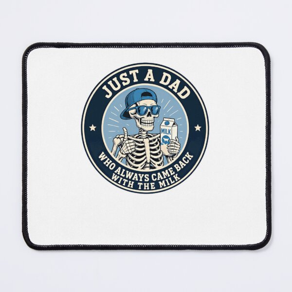 Item preview, Just A Dad Who Always Came Back With The Milk Funny Father Parenting designed and sold by JonesFlora2025.