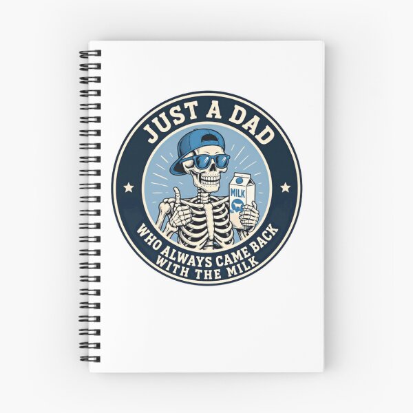 Item preview, Just A Dad Who Always Came Back With The Milk Funny Father Parenting designed and sold by JonesFlora2025.