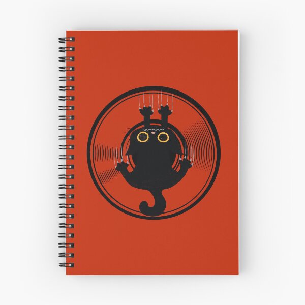 Item preview, A vinyl record and a black cat. designed and sold by MagelliShop.
