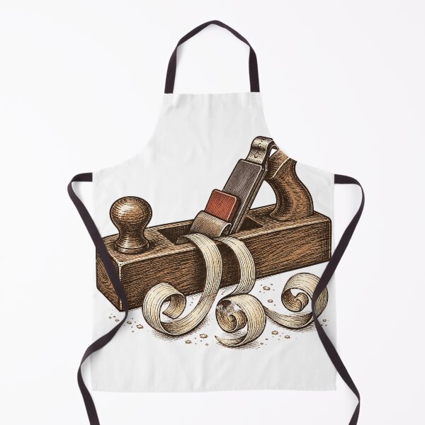 Item preview, Woodworking Hand Plane with Curling Wood Shavings designed and sold by eignvalue.