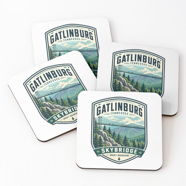 Item preview, Gatlinburg Tennessee Skybridge Smoky Mountains Travel Souvenir Visitor designed and sold by Simsimah26Parks.