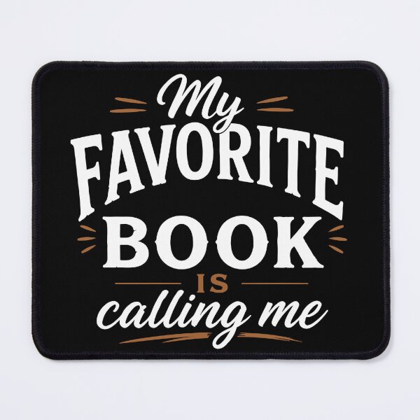 Item preview, My favorite book is calling me designed and sold by khallidaart.