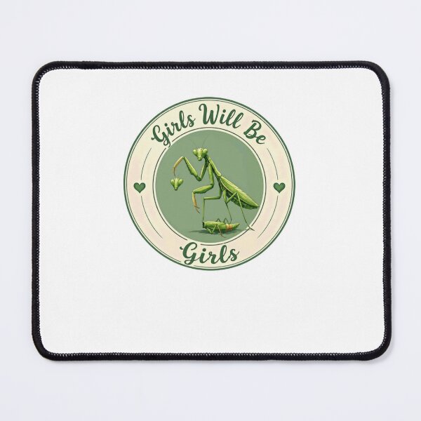 Item preview, Girls Will Be Girls Praying Mantis Female Insect Enthusiast designed and sold by JonesFlora2025.