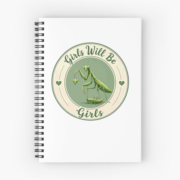 Item preview, Girls Will Be Girls Praying Mantis Female Insect Enthusiast designed and sold by JonesFlora2025.