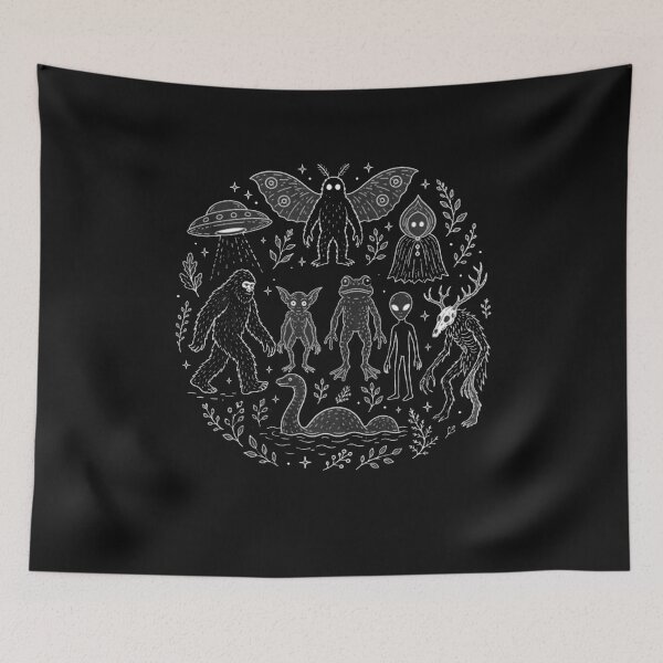 Item preview, Respect the Locals Cryptid Shirt – Bigfoot Mothman Nessie Alien UFO designed and sold by Gbriel3.