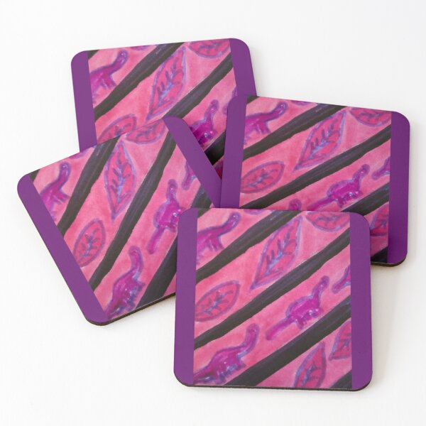 Item preview, Diagonal Dinosaurs Pink designed and sold by DancingCreek.