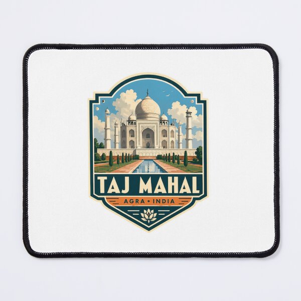 Item preview, Taj Mahal Agra India Travel Souvenir Landmark designed and sold by Simsimah26Parks.