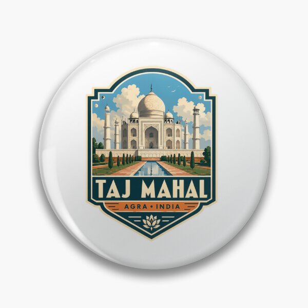 Item preview, Taj Mahal Agra India Travel Souvenir Landmark designed and sold by Simsimah26Parks.