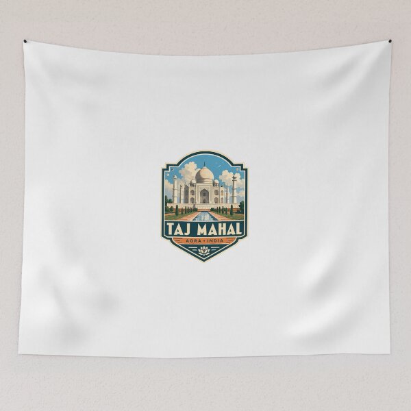 Item preview, Taj Mahal Agra India Travel Souvenir Landmark designed and sold by Simsimah26Parks.
