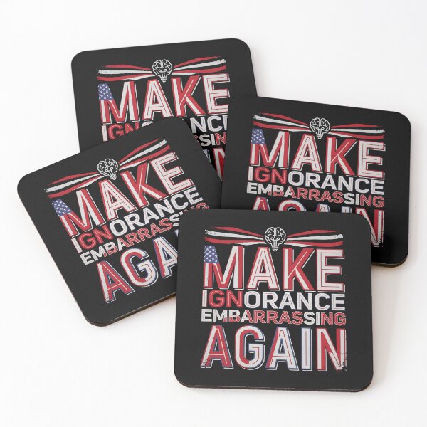 Item preview, Make Ignorance Embarrassing Again Science Facts Education Critical Thinking Knowledge designed and sold by Redgiant87x.