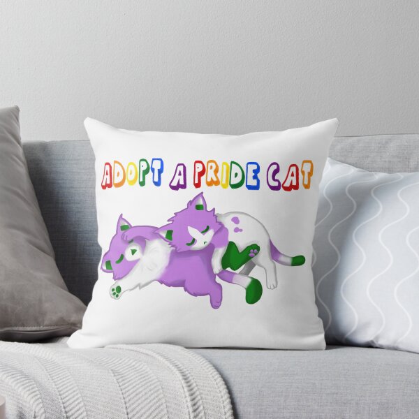 Item preview, Adopt A Pride Cat — Genderqueer designed and sold by HistoryHounds.