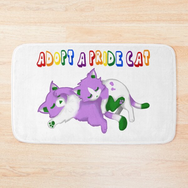 Item preview, Adopt A Pride Cat — Genderqueer designed and sold by HistoryHounds.