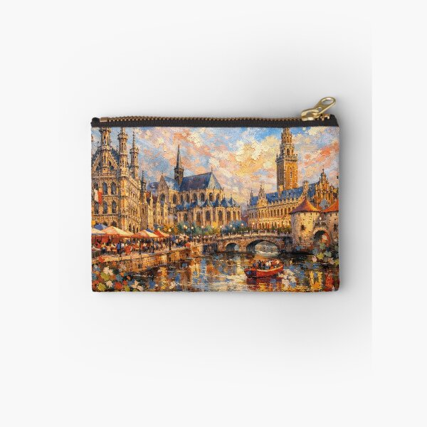 Item preview, Leuven Belgium painting– A Beautiful City in Europe. designed and sold by GalleryKauffeld.