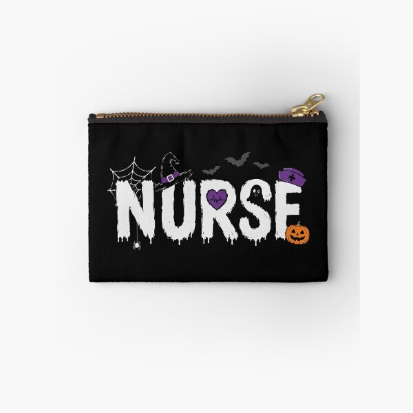 Item preview, NURSE HALLOWEEN hat bats spiderweb pumpkin designed and sold by YNELENT.