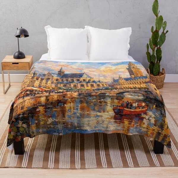 Item preview, Leuven Belgium painting– A Beautiful City in Europe. designed and sold by GalleryKauffeld.