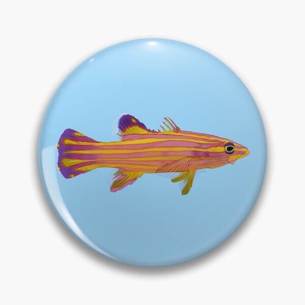 Item preview, Deepwater Candy Basslet designed and sold by Copperbora.