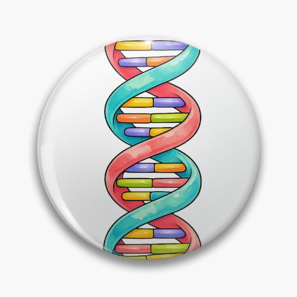 Item preview, Colorful DNA Double Helix for Biology Lovers designed and sold by eignvalue.