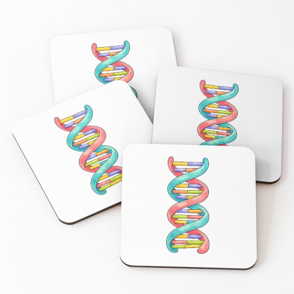 Item preview, Colorful DNA Double Helix for Biology Lovers designed and sold by eignvalue.