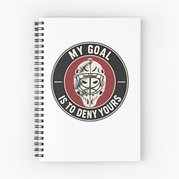 Item preview, My Goal Is To Deny Yours Hockey Goalie Goaltender Player designed and sold by JonesFlora2025.